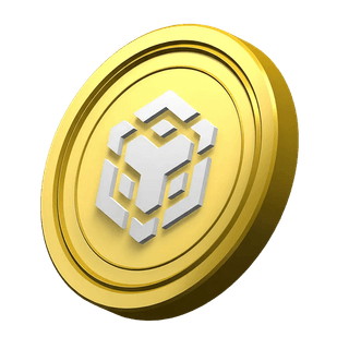 Takaventis প্ল্যাটফর্মের পরিসংখ্যান বিভাগে Binance BNB কয়েনের একটি সাজসজ্জার উপাদান